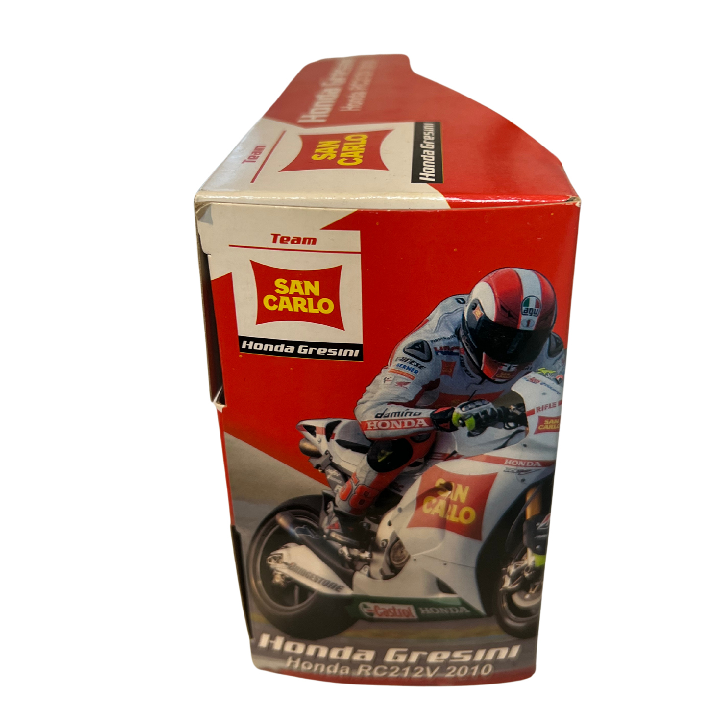 Modello in Scala Honda Gresini RC212V 2010 - Edizione da Collezione Autografato