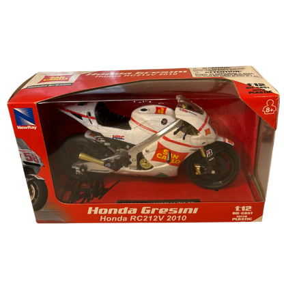 Modello in Scala Honda Gresini RC212V 2010 - Edizione da Collezione Autografato