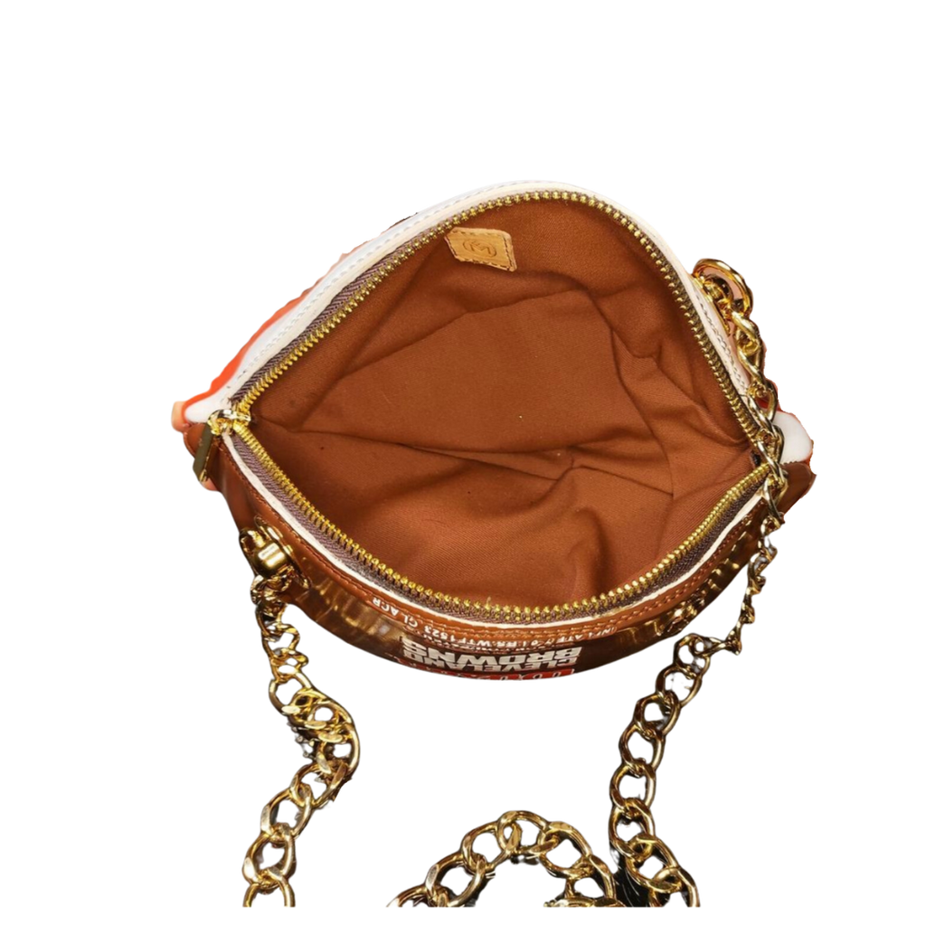 Borsa Palla Wilson Brown Orange