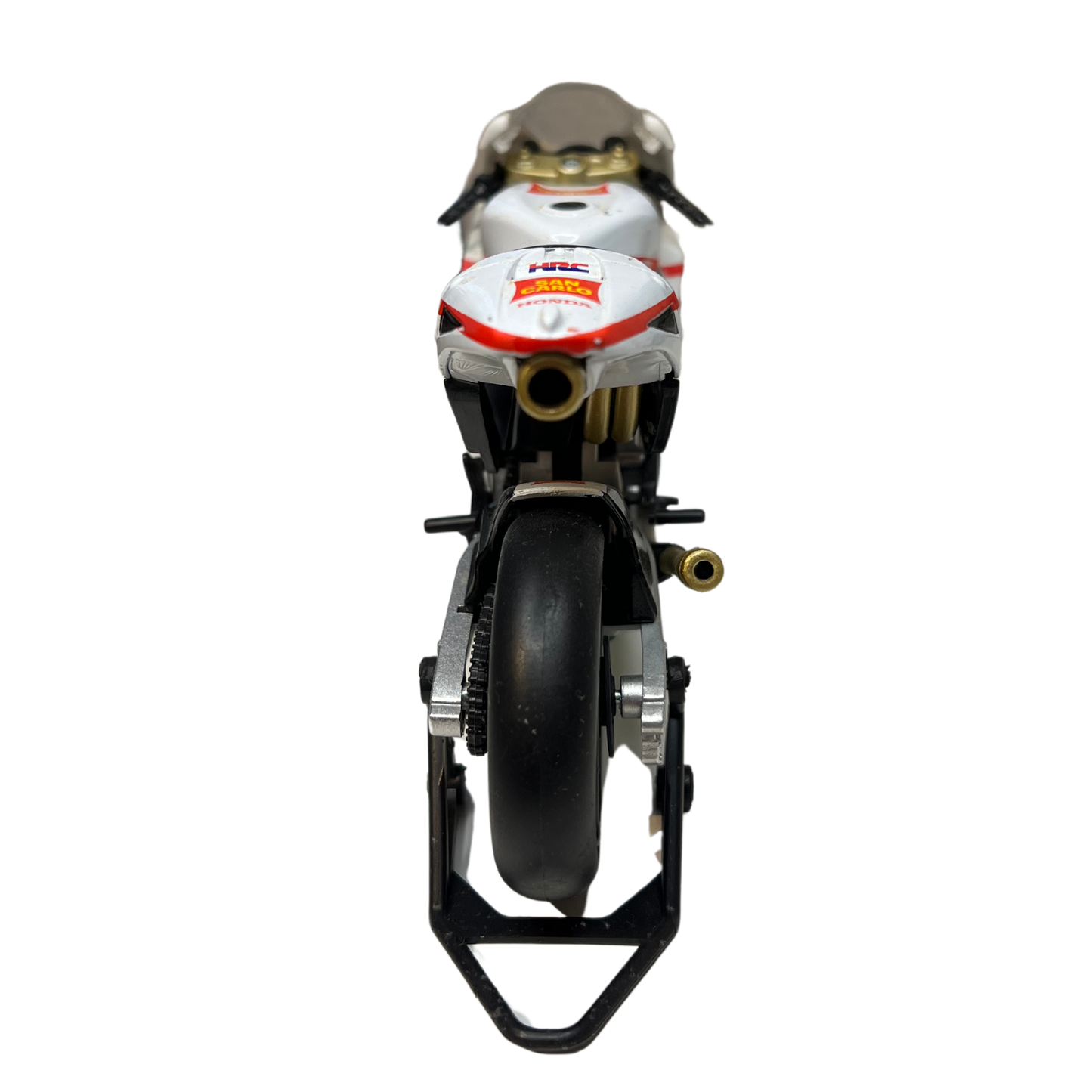 Modello in Scala Honda Gresini RC212V 2010 - Edizione da Collezione Autografato