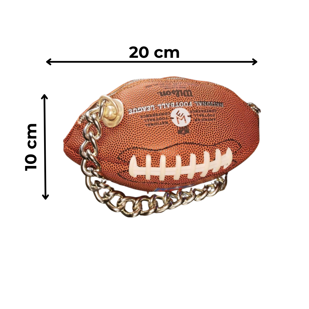 Borsa Palla Wilson Mini Brown