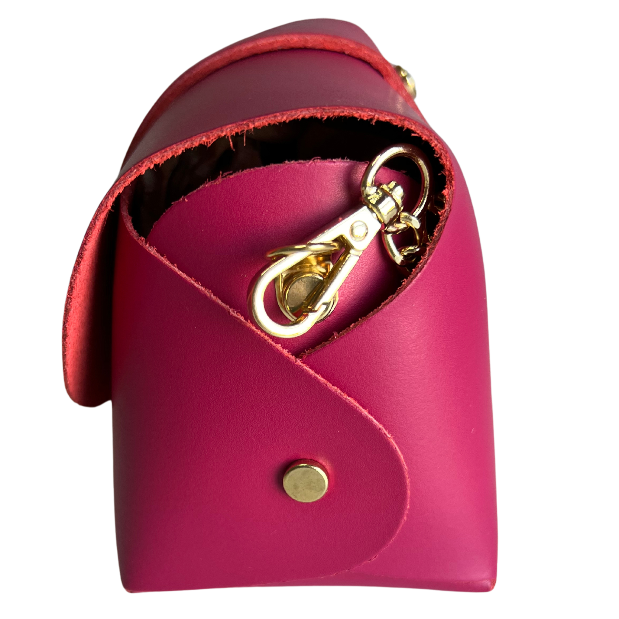Borsa in Pelle ZOE, Rosso