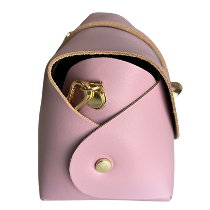 Borsa in Pelle ZOE, Rosa