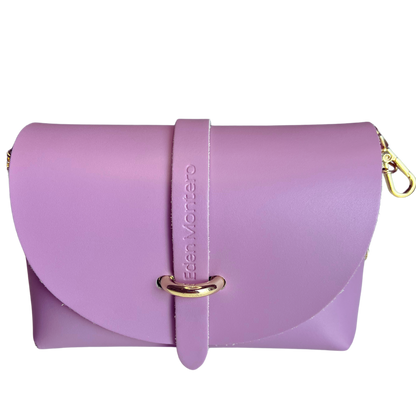 Borsa in Pelle ZOE, Lilla