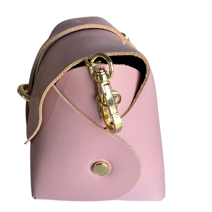 Borsa in Pelle ZOE, Rosa