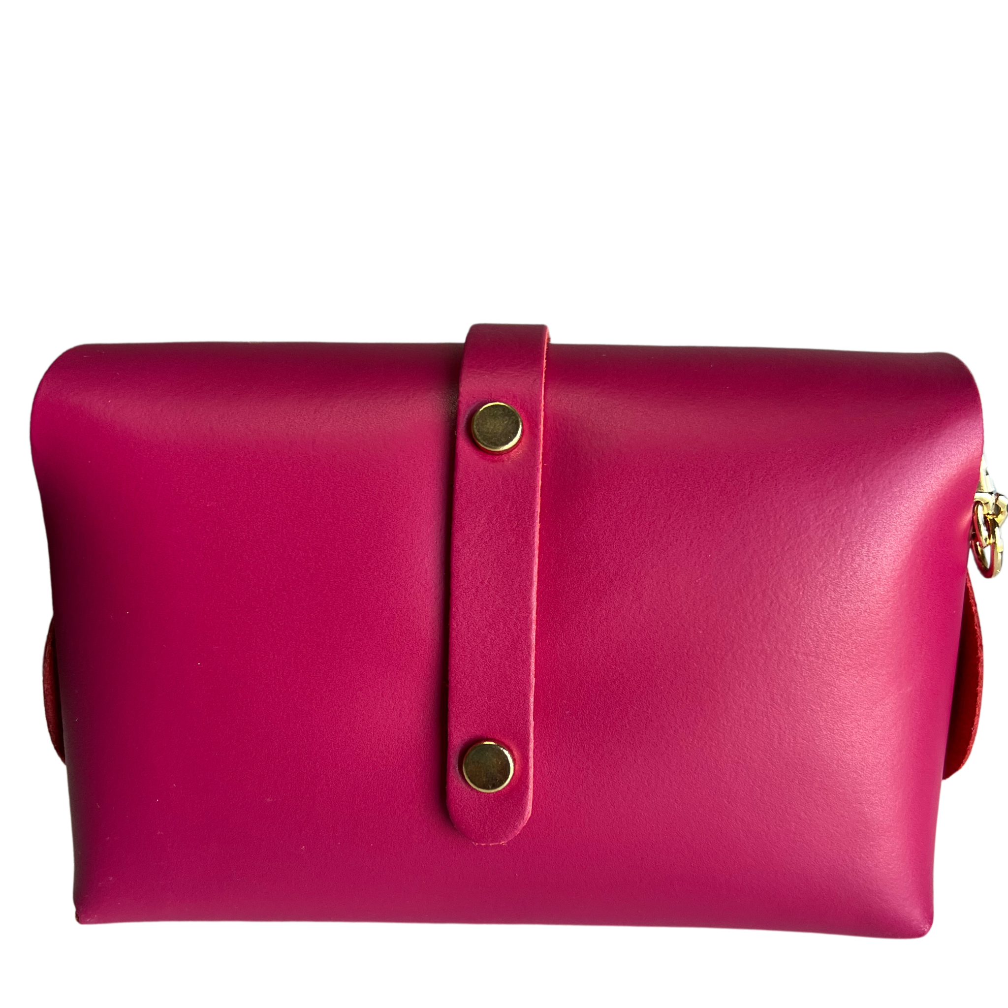 Borsa in Pelle ZOE, Rosso