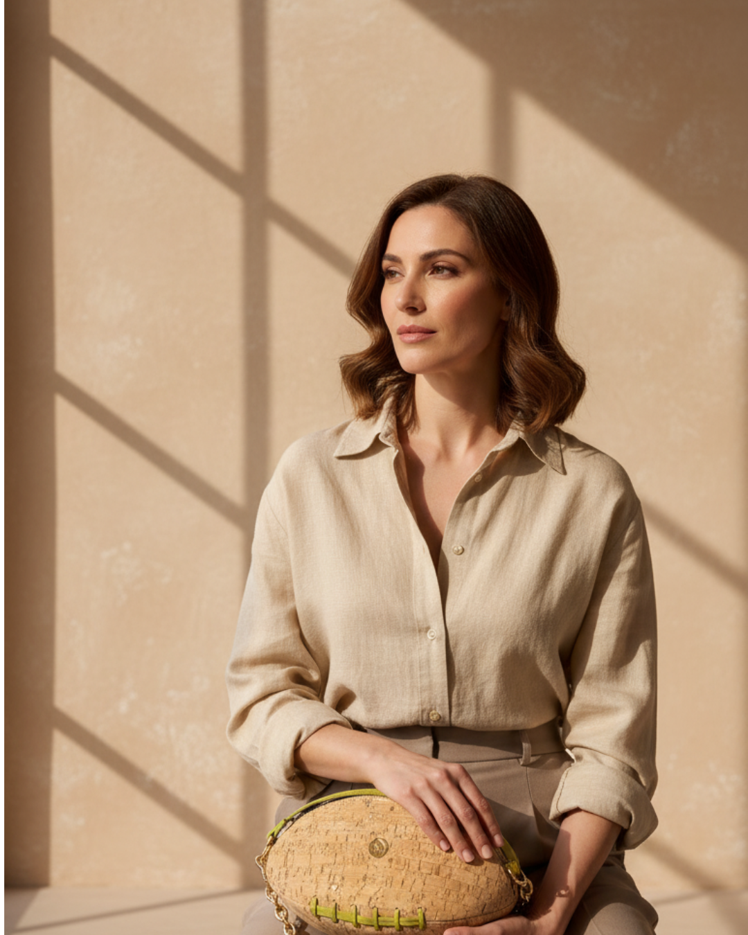 Clarisa Essenza – Borsa in sughero naturale