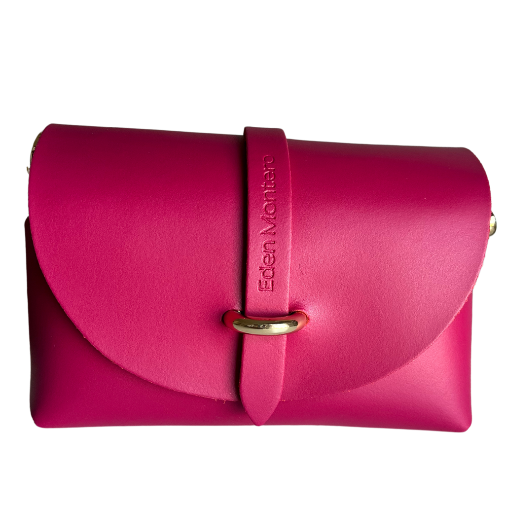 Borsa in Pelle ZOE, Rosso