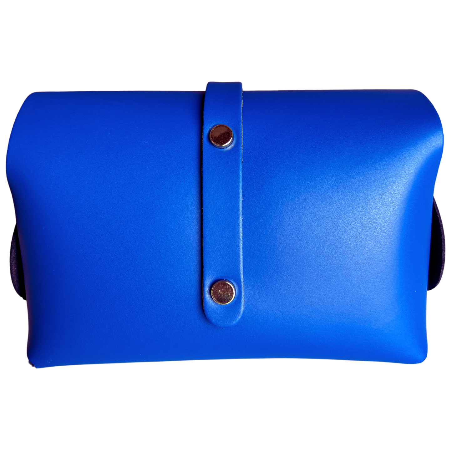 Borsa in Pelle ZOE, Blu Royal